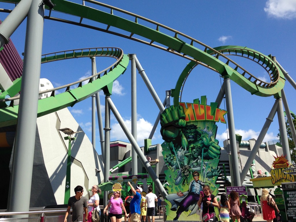 The Incredible Hulk Coaster