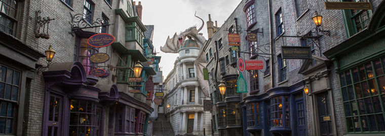 Diagon Alley at Universal Studios