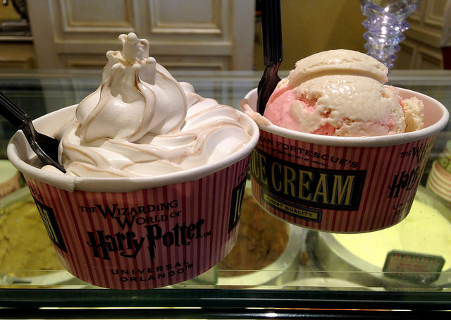 Harry Potter Diagon Alley Ice Cream