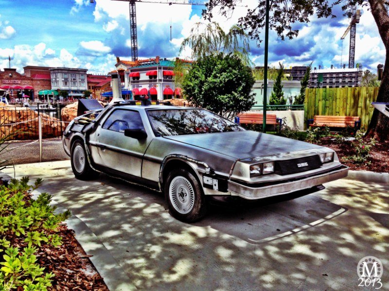 Back to the Future Delorean