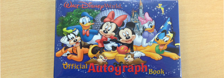 Disney Autograph Book