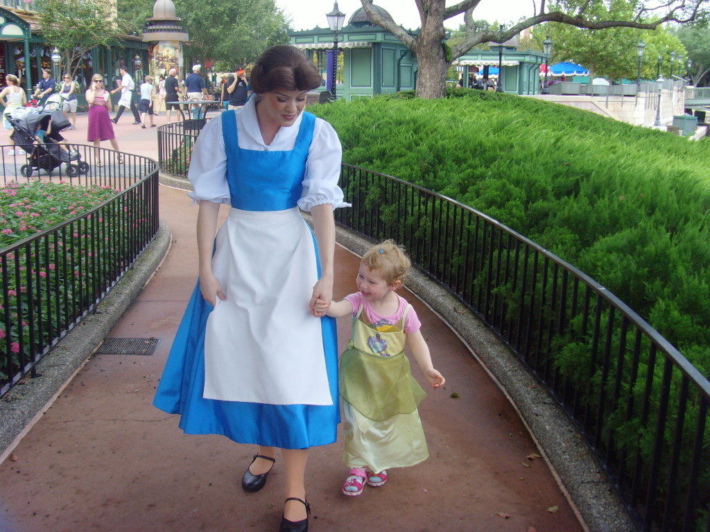 Meet Belle at Disney World