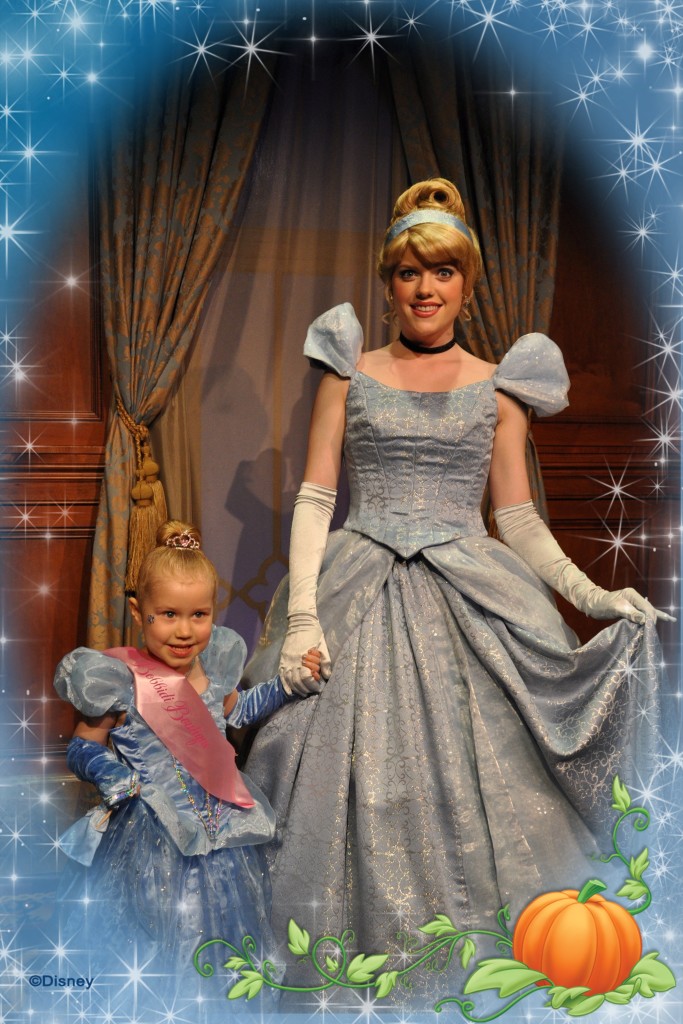 Meet Cinderella at Disney World