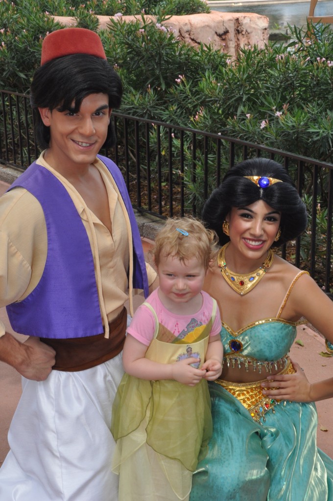 Meet Jasmine at Disney World