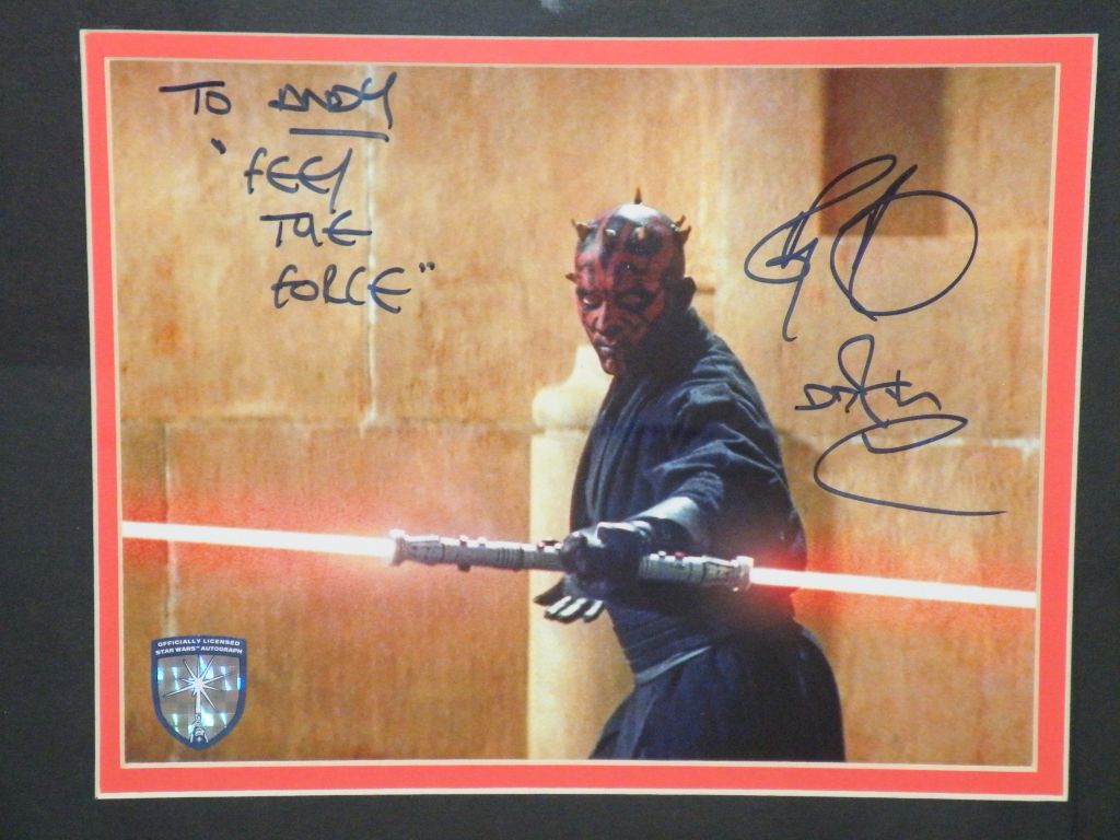 Star Wars celebrity autographs