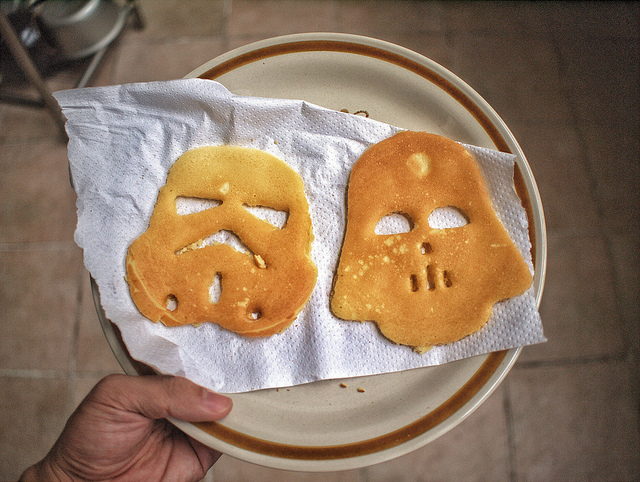 Star Wars pancakes at Disney World Florida