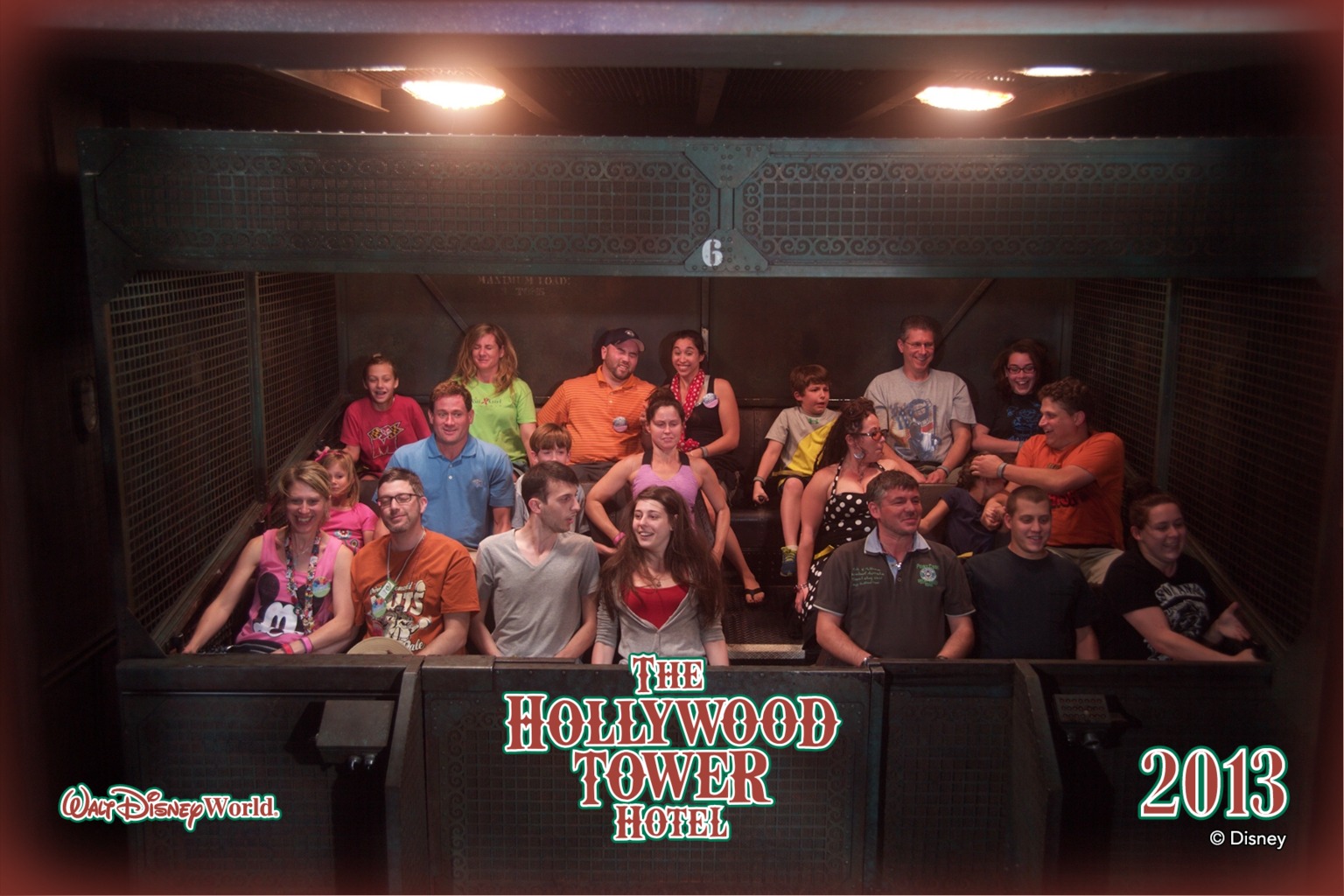 Tower of Terror Ride Photo