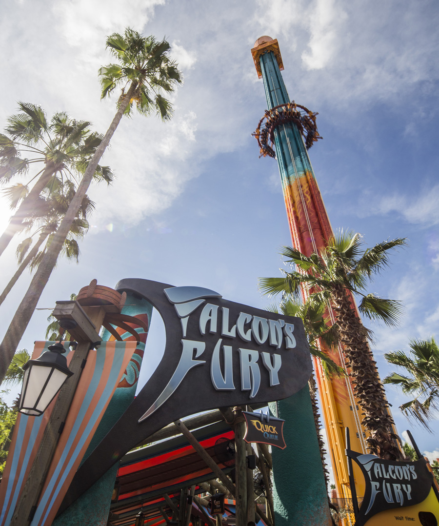 Best Rides at Busch Gardens - Falcon's Fury