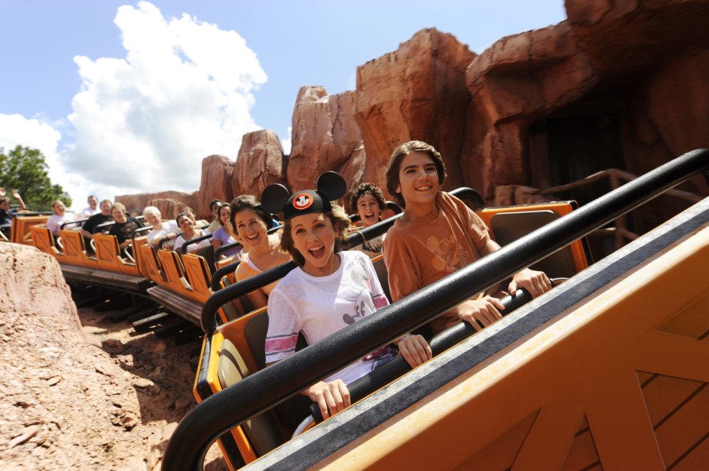 Big thunder mountain ride at Disney world orlando