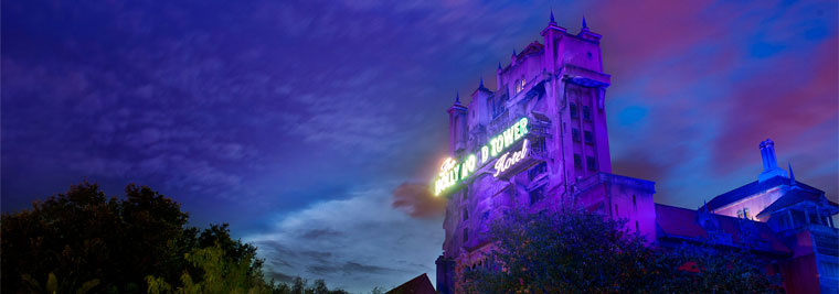 The Twilight Zone Tower of Terror Ride